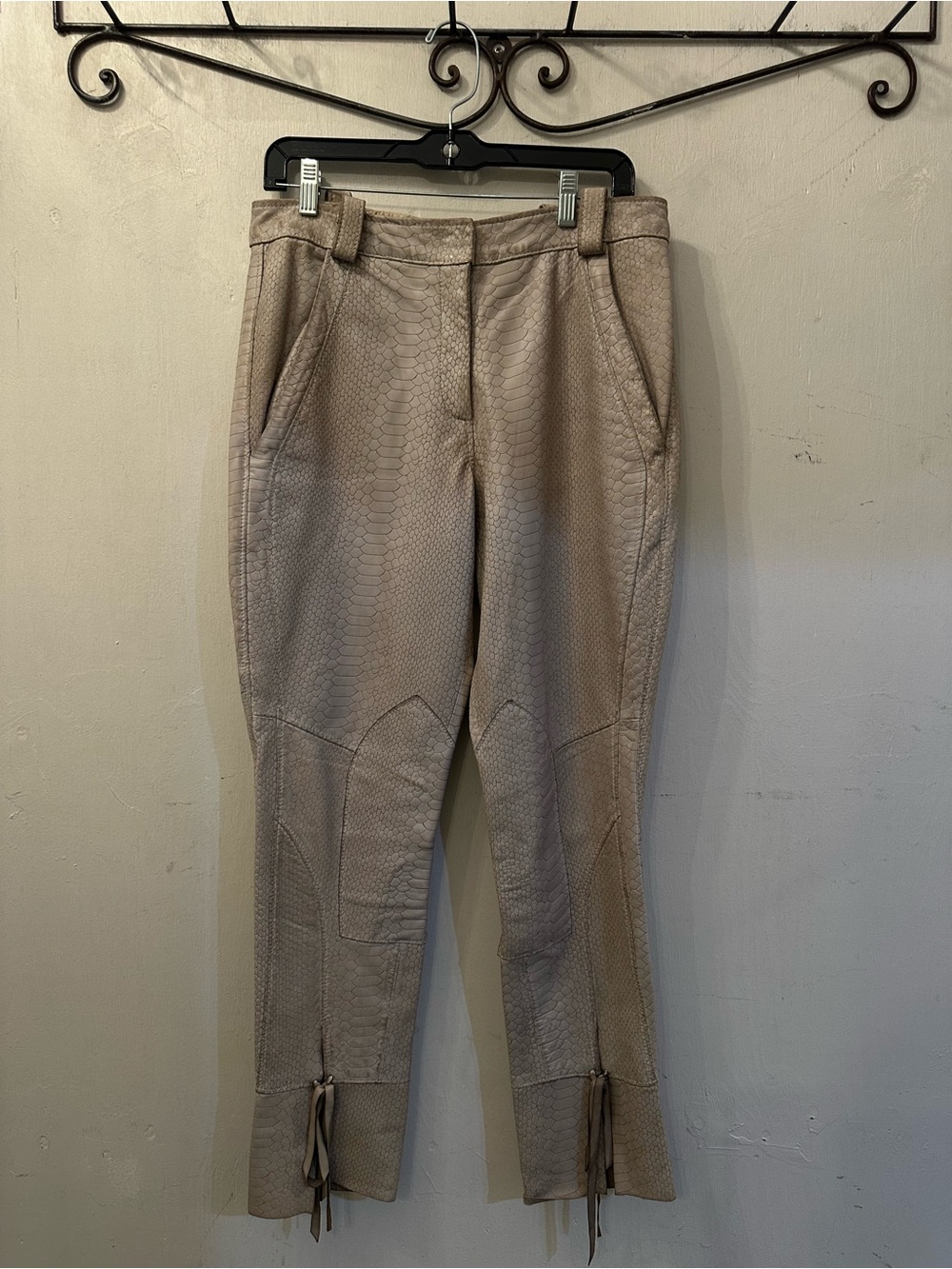 Da Rold Le Cuir Perdu Snake Leather Pants